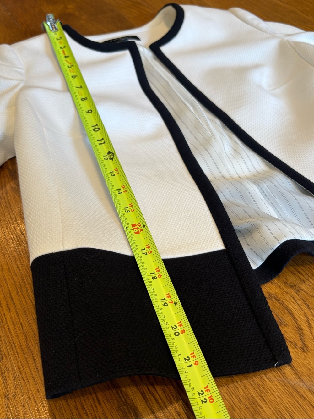 NWT Talbots Textured Color-block Jacket - Picture 10 of 14